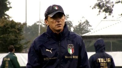 L’allenamento della Nazionale in previsione del match con gli spagnoli