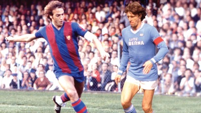 Barcellona-Napoli: Neeskens e Krol, storie a tinte Oranje