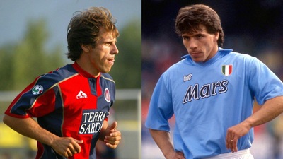 Cagliari-Napoli: la partita di Gianfranco Zola