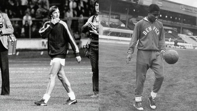 Ajax-Benfica: Cruijff contro Eusebio e quella sfida infinita nel 1969