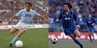 Lazio-Inter: gli anni d'oro di D'Amico e Beccalossi