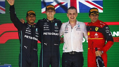 Russell-Hamilton, è doppietta Mercedes in Brasile!