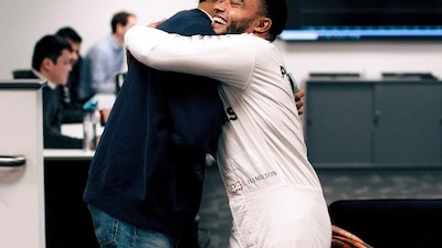 Mercedes e il test al simulatore di Nicolas Hamilton