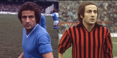 Napoli-Milan, il "derby" di Luciano Chiarugi