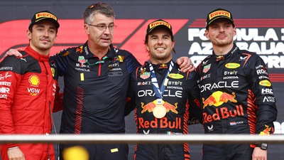 F1 Azerbaijan: Perez batte Verstappen, Leclerc sul podio