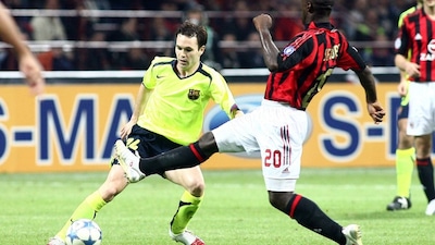 Andrés Iniesta, dominare controcorrente