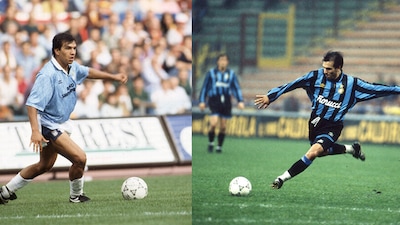 Inter-Lazio, la partita di Ruben Sosa