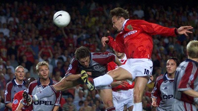 Champions League 1999, i 3 minuti dello United