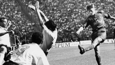 Francesco Totti, 30 anni fa il primo gol con la Roma