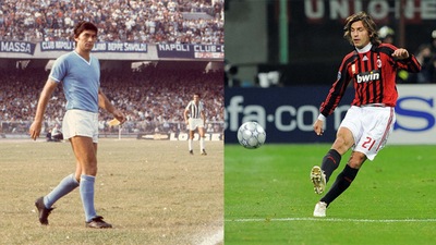 Juliano e Pirlo, registi nella storia