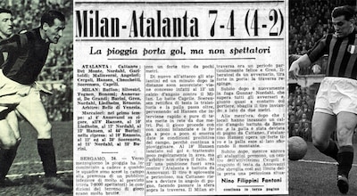 Atalanta-Milan e una nevicata di gol