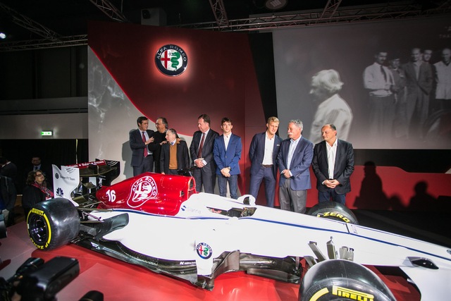 Ecco la nuova Alfa Romeo Sauber