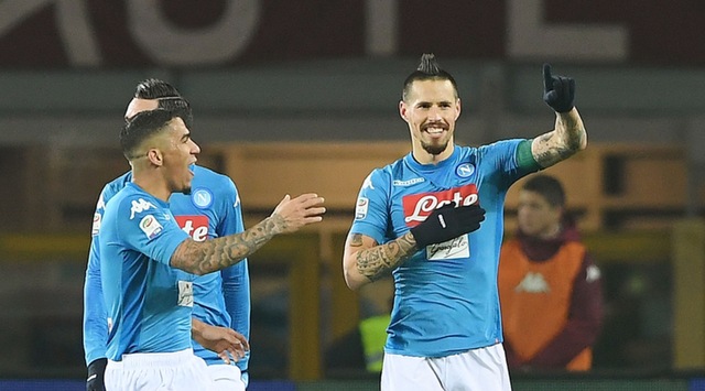 Hamsik raggiunge Maradona