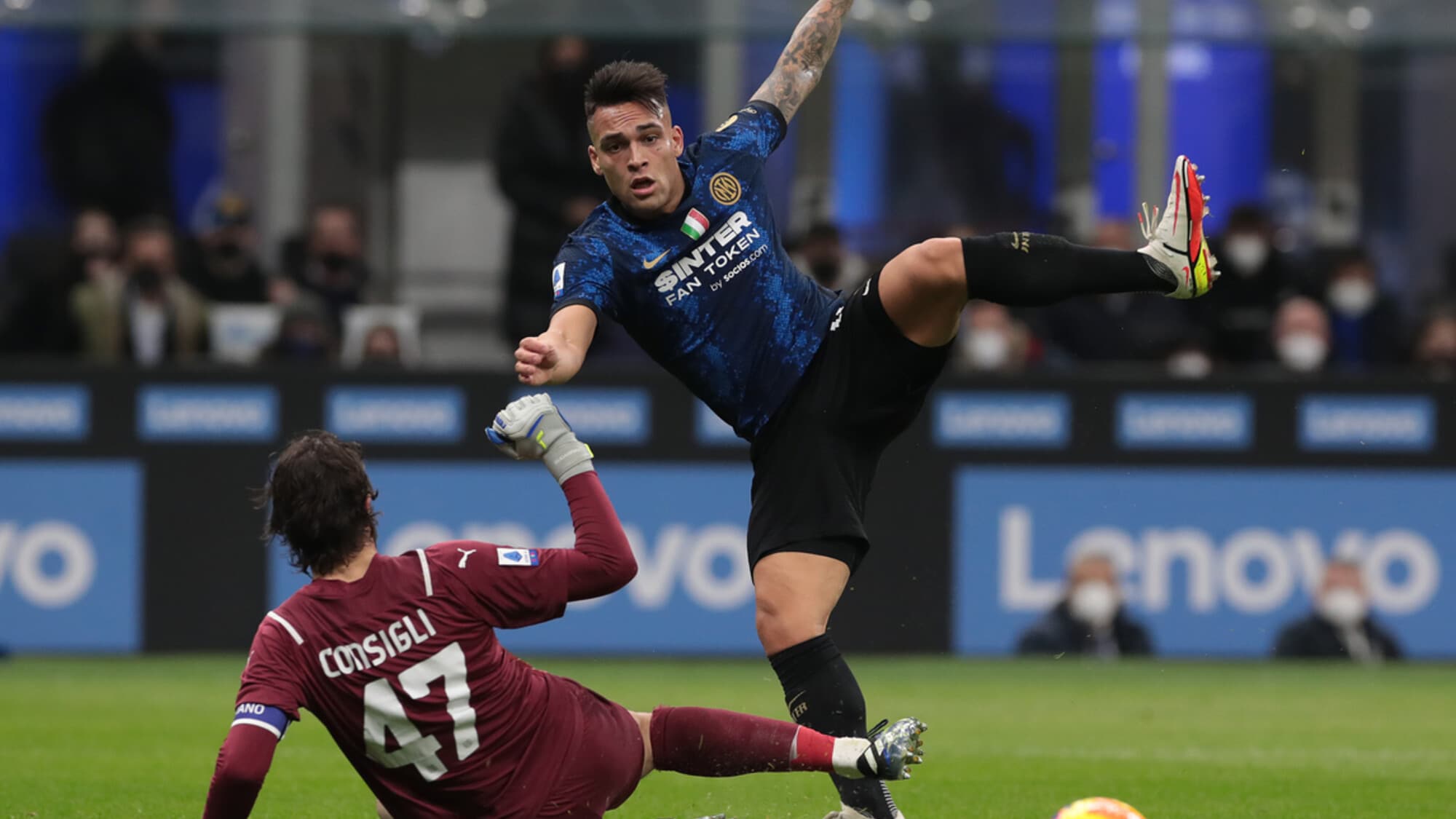 I gol di Lautaro Martinez