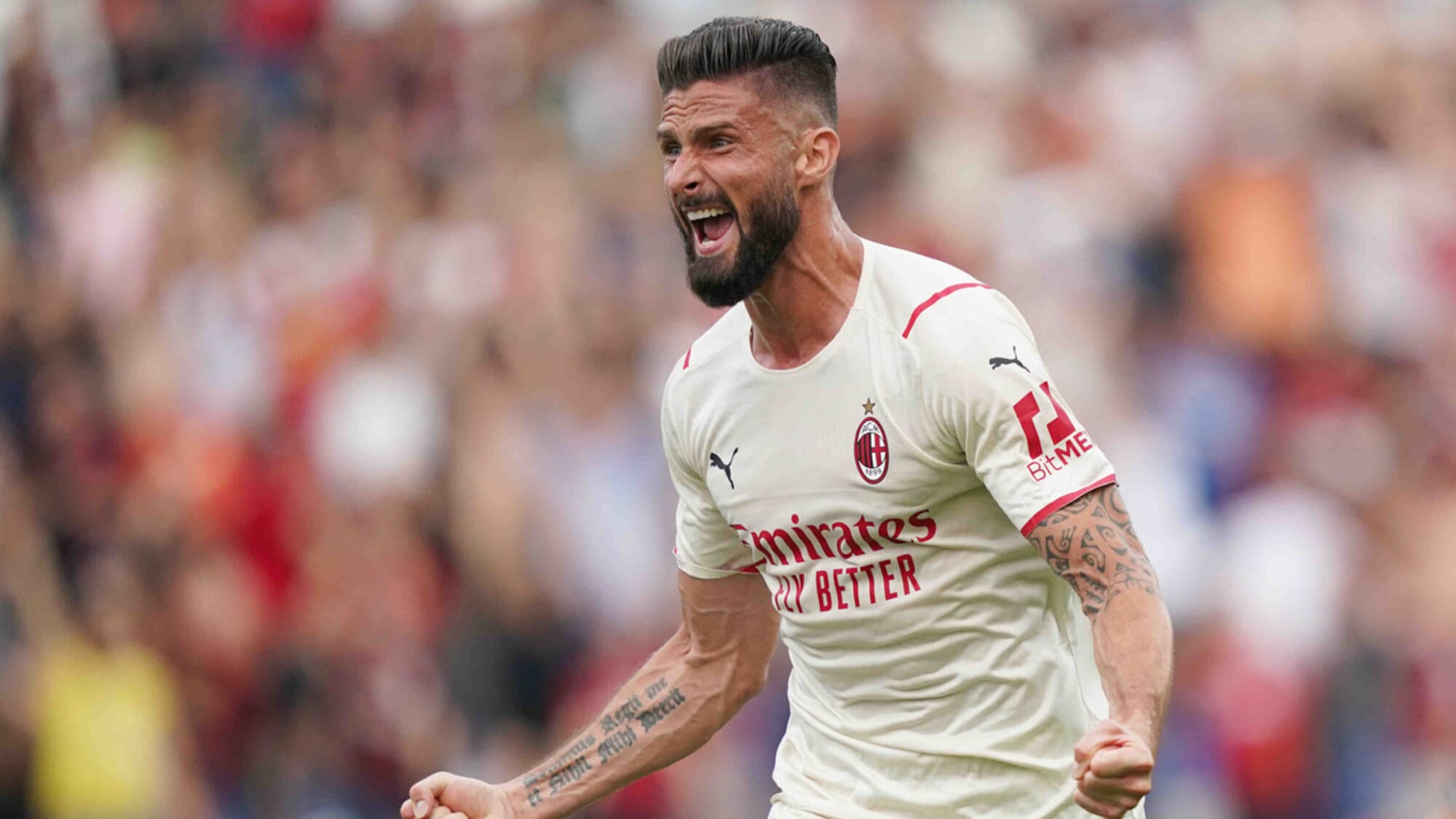 Milan, lo scudetto di Giroud