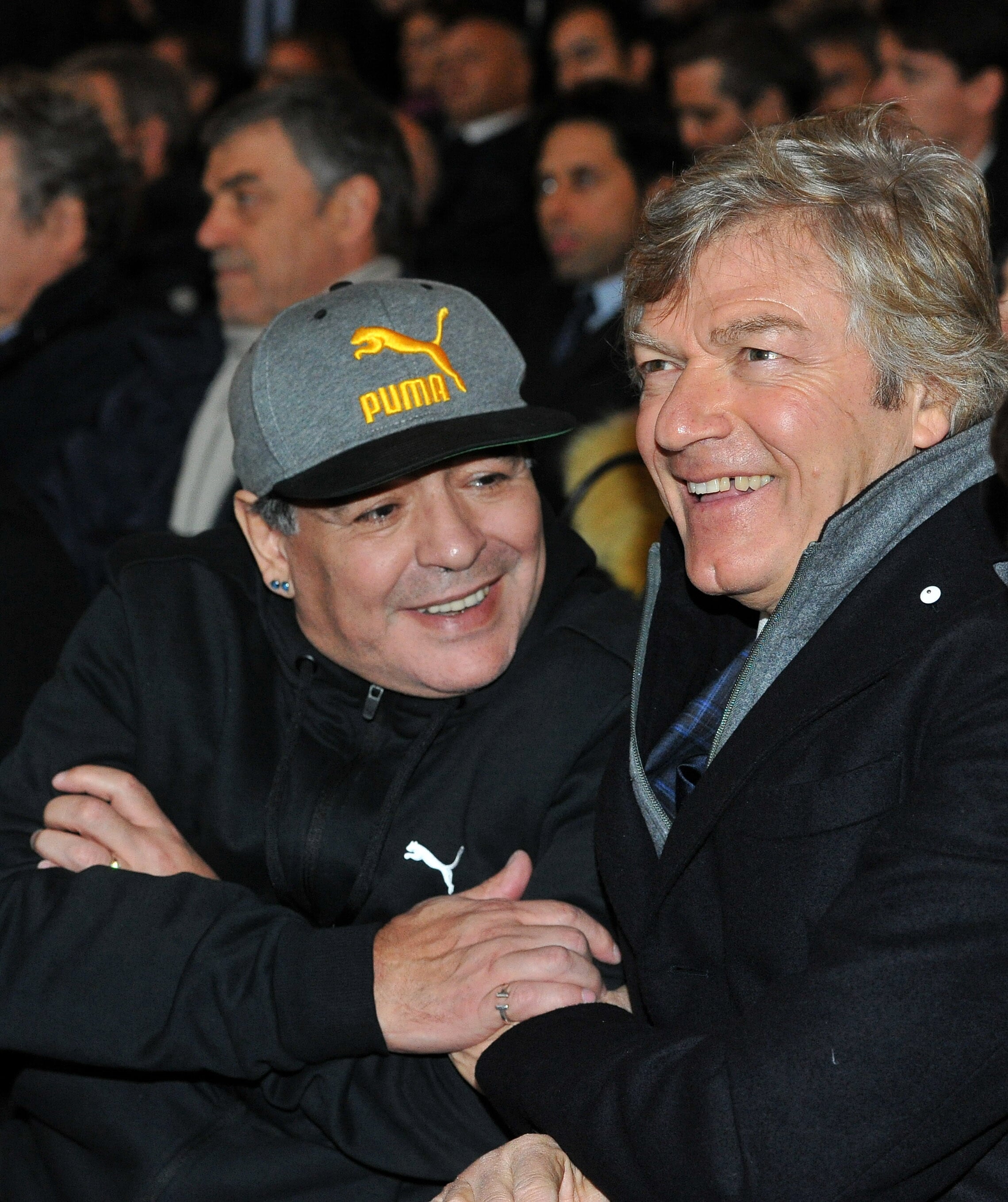 Diego Armando Maradona e Giancarlo Antognoni
