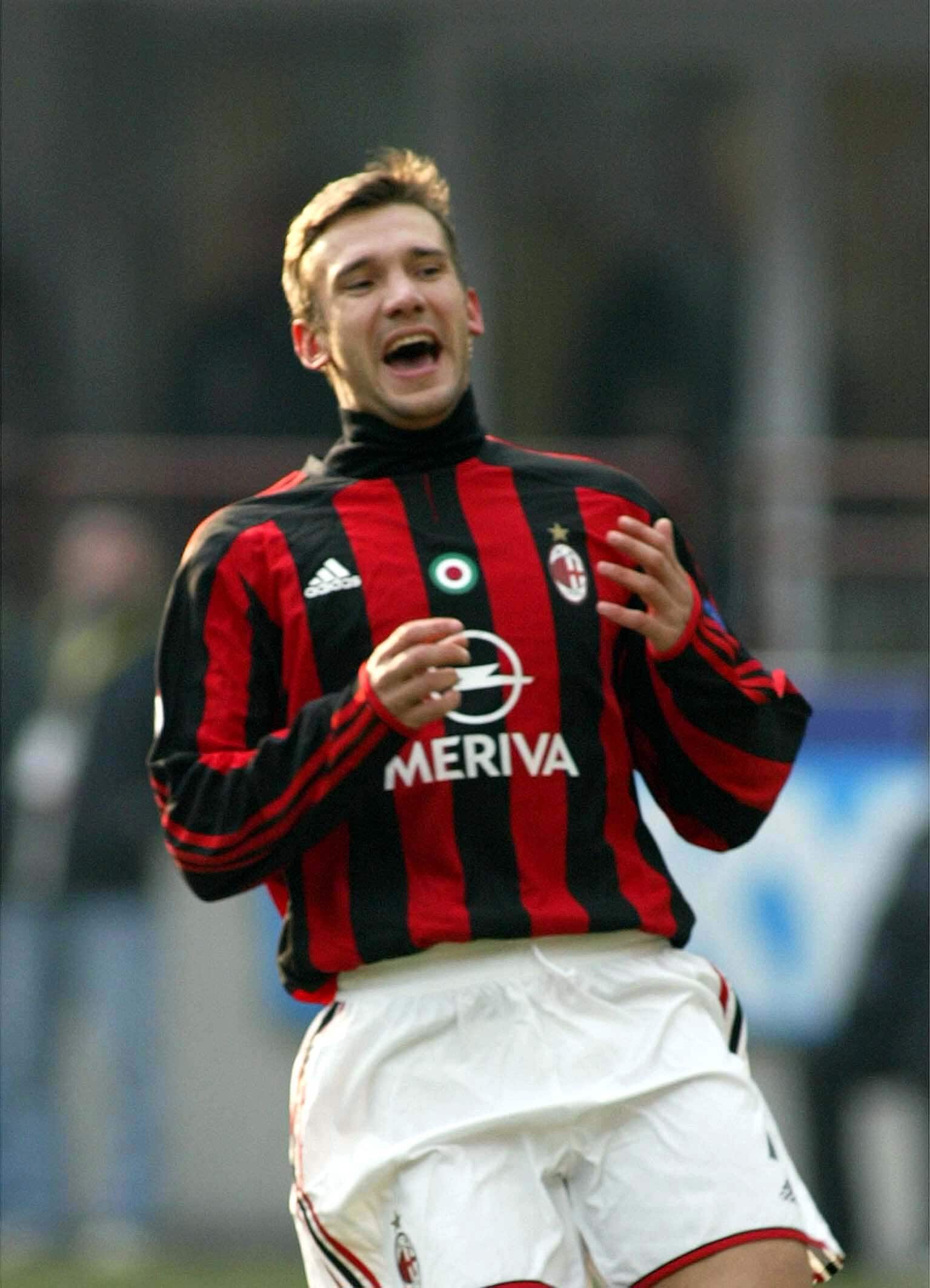 Shevchenko, una carriera da Pallone d’Oro