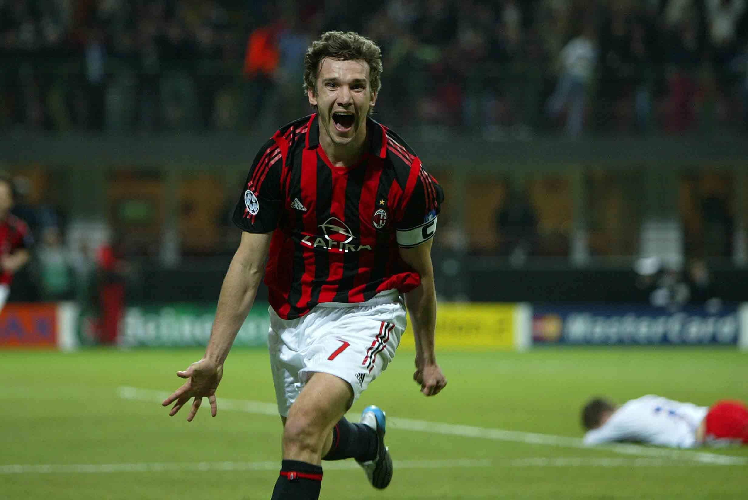 Shevchenko, una carriera da Pallone d’Oro