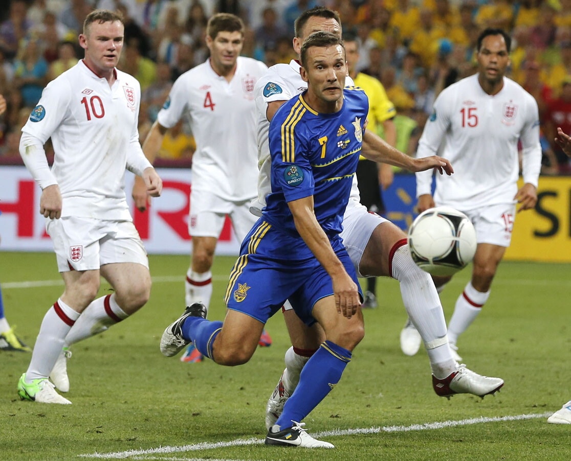 Shevchenko, una carriera da Pallone d’Oro