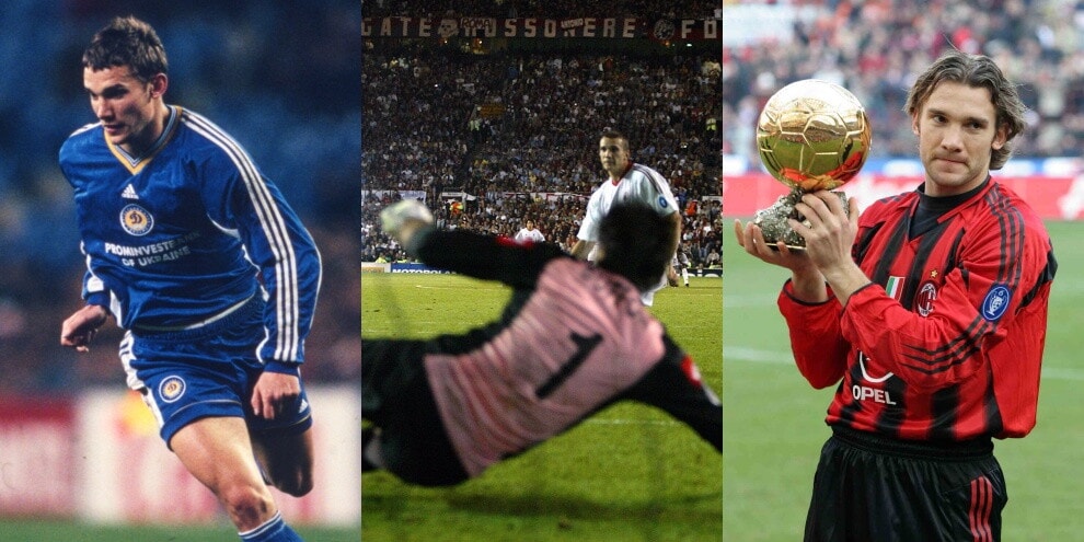 Dal rigore a Buffon al Pallone d'Oro: Shevchenko, le immagini più bella della carriera