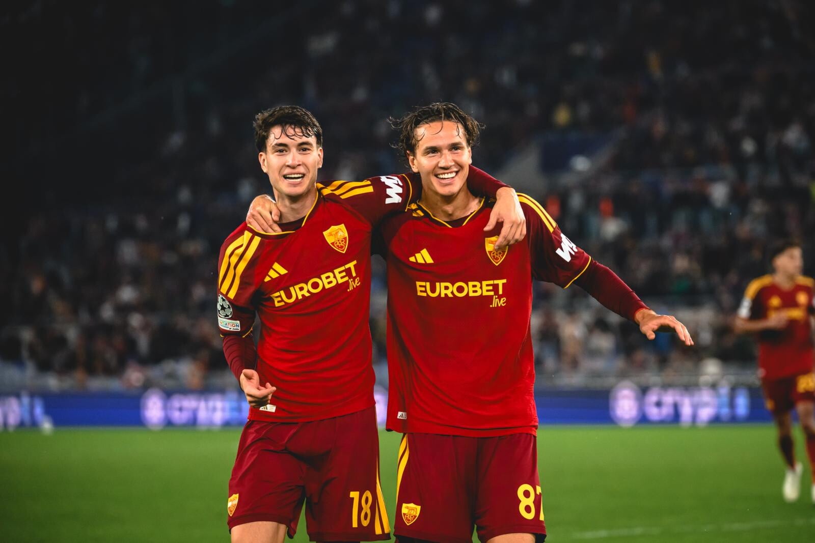 La notte Champions di Napoli e Roma