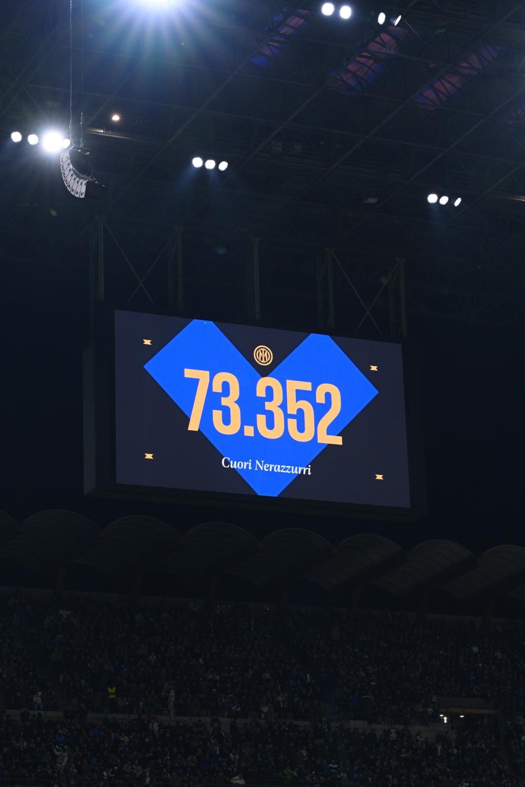 Como travolgente, Inter col cuore