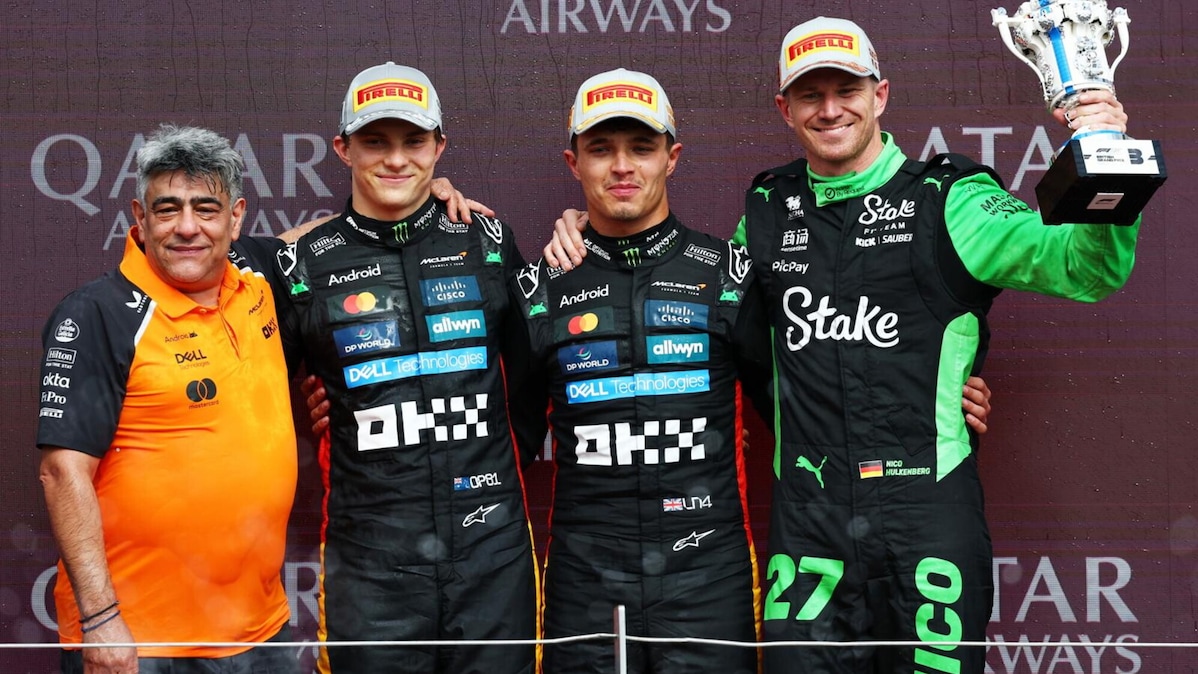 F1 Silverstone: la doppietta McLaren e il primo podio di Hulkenberg