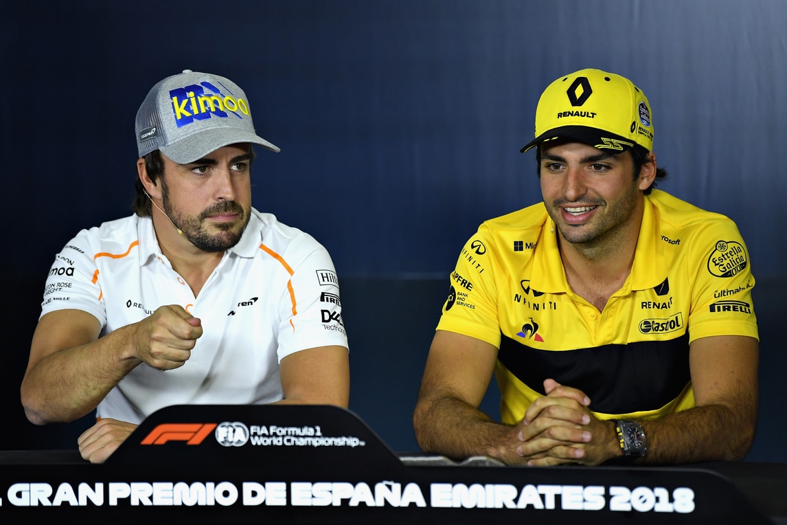 Alonso, Sainz e la staffetta spagnola in McLaren
