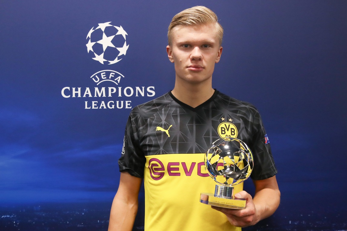 Lo scatto di Haaland