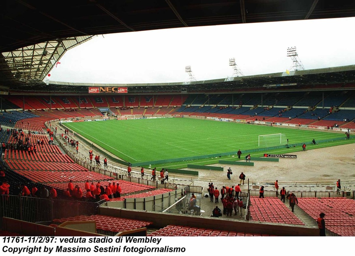 L'ultima partita nel vecchio Wembley