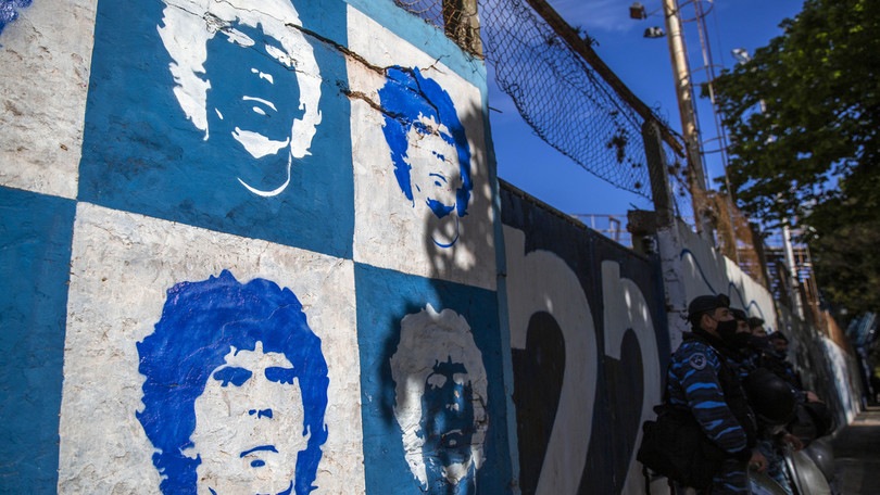 Maradona fra Napoli e Juventus