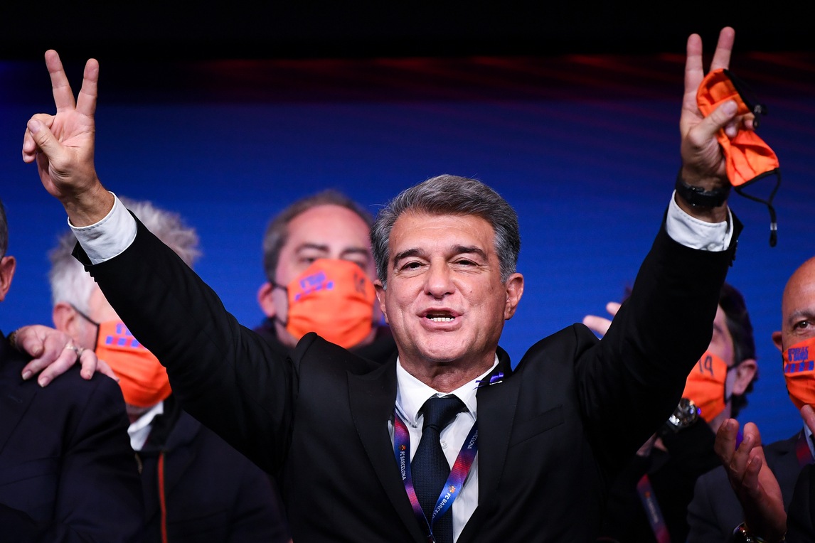 Il nuovo Barcellona di Laporta