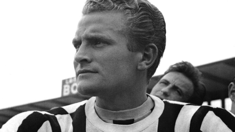 Il calciatore Boniperti