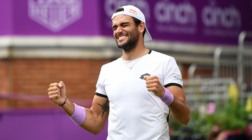 Queen's, Berrettini sempre più grande