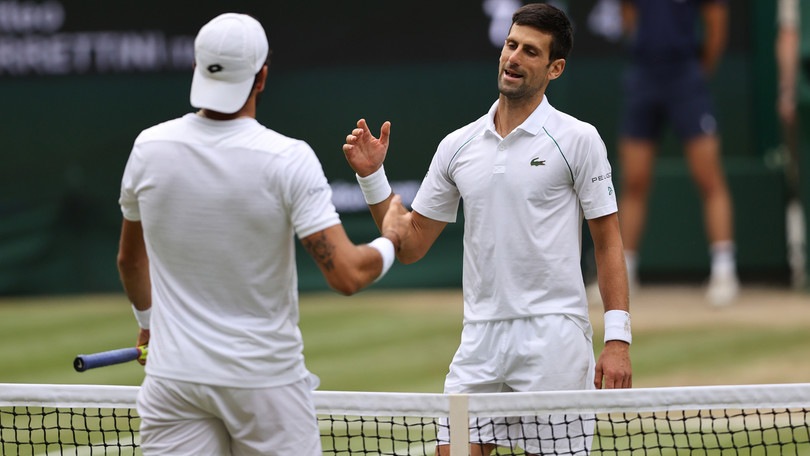 Il presente di Djokovic, il futuro di Berrettini