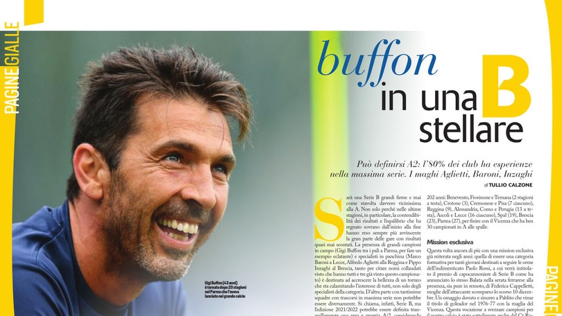 Buffon a Parma in una serie B stellare