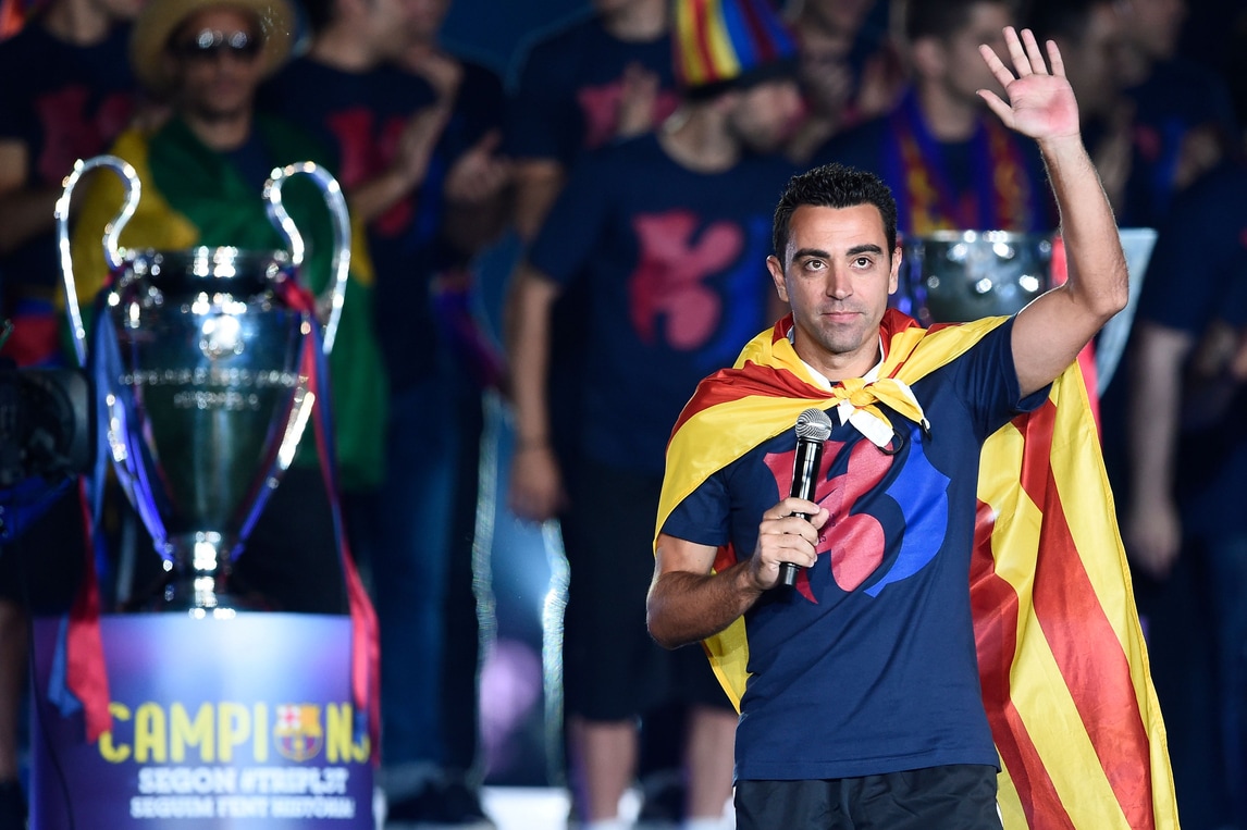 Xavi sulla strada di Guardiola
