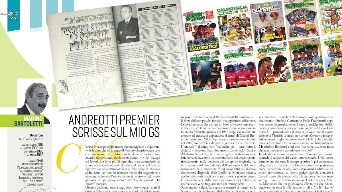 110 anni Guerin Sportivo: Andreotti premier scrisse sul mio GS
