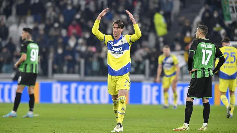 Vlahovic e il rigore di Baggio