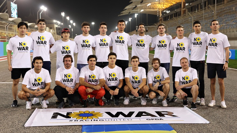 La Formula 1 e il no alla guerra in Ucraina