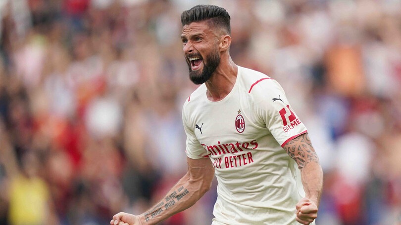 Milan, lo scudetto di Giroud