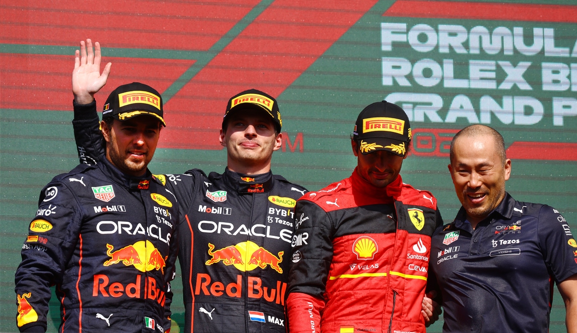 Verstappen-Perez, è doppietta Red Bull in Belgio!