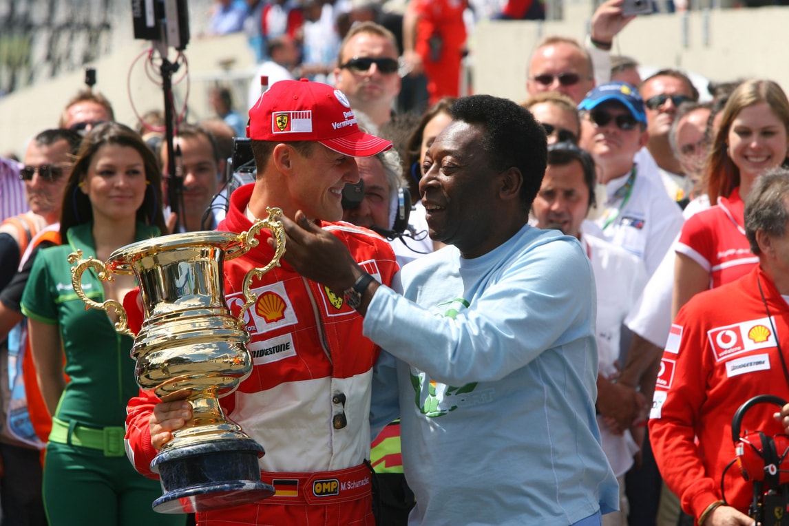 Pelè e la passione per la Formula 1