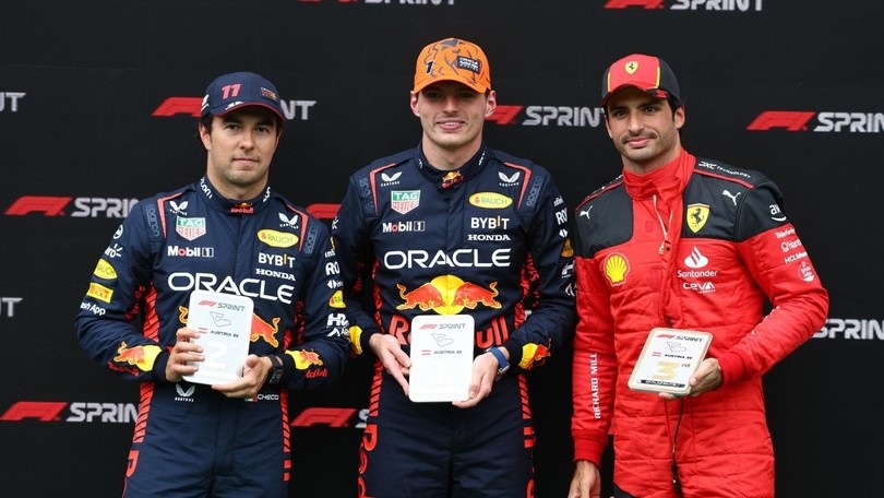 F1, Sprint Austria: dominio Verstappen, Sainz sul podio