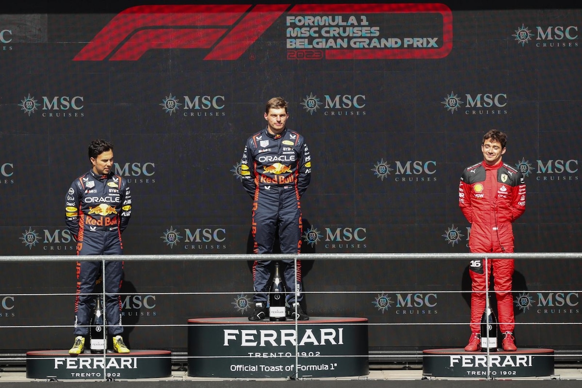 F1 Belgio: doppietta Red Bull, Leclerc sul podio
