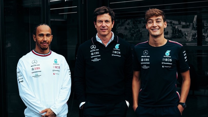 F1 Mercedes: Hamilton, Russell e il rinnovo fino al 2025
