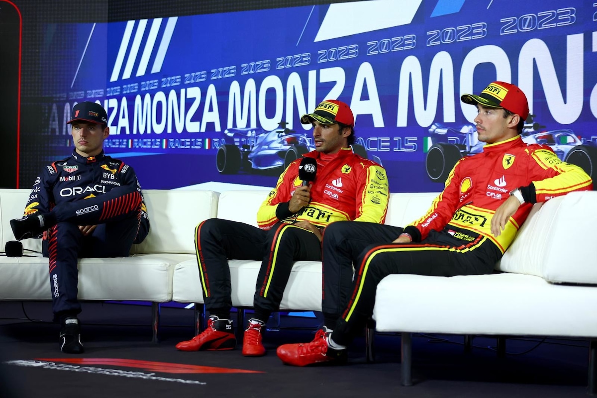 F1 Monza: Sainz in pole, Verstappen e Leclerc a meno di un decimo