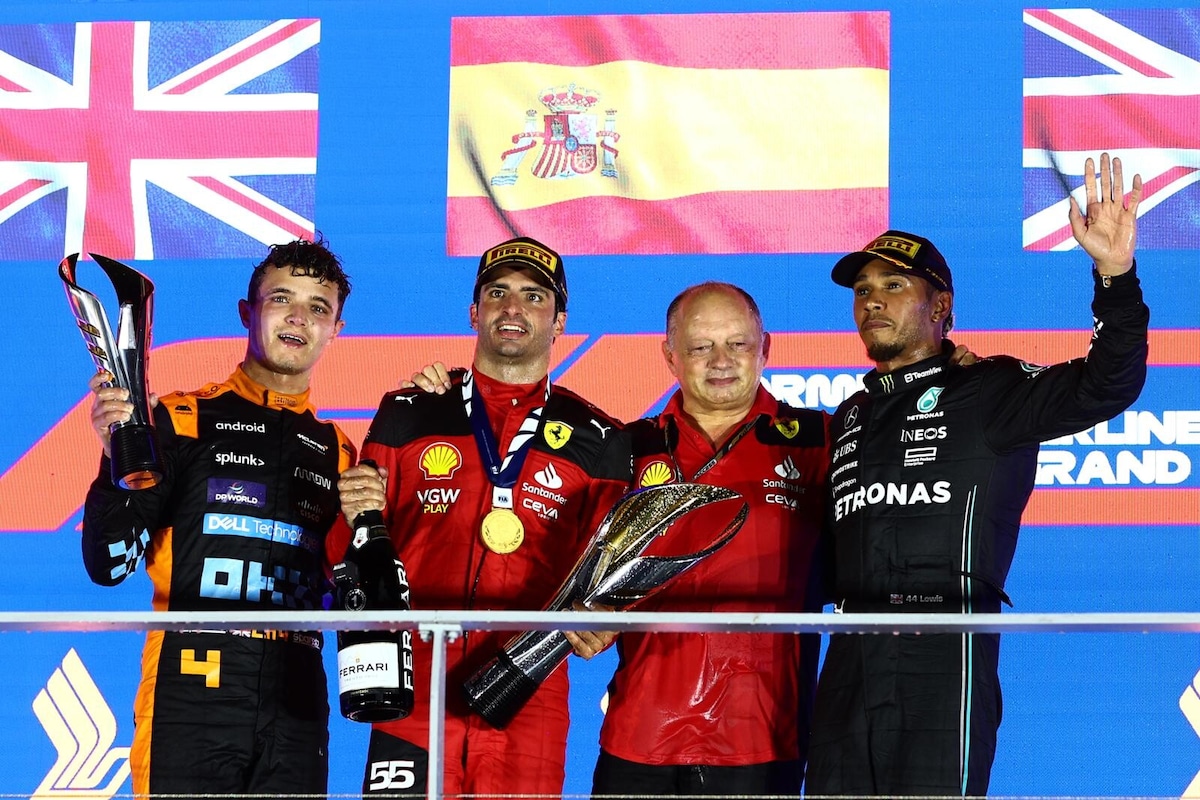 Sainz e la vittoria strategica di Singapore
