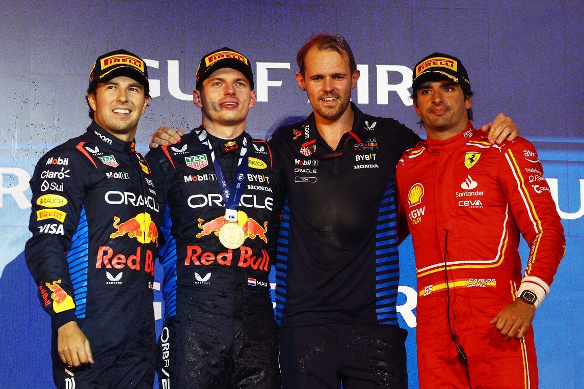 F1 Bahrain: doppietta Red Bull, Sainz terzo