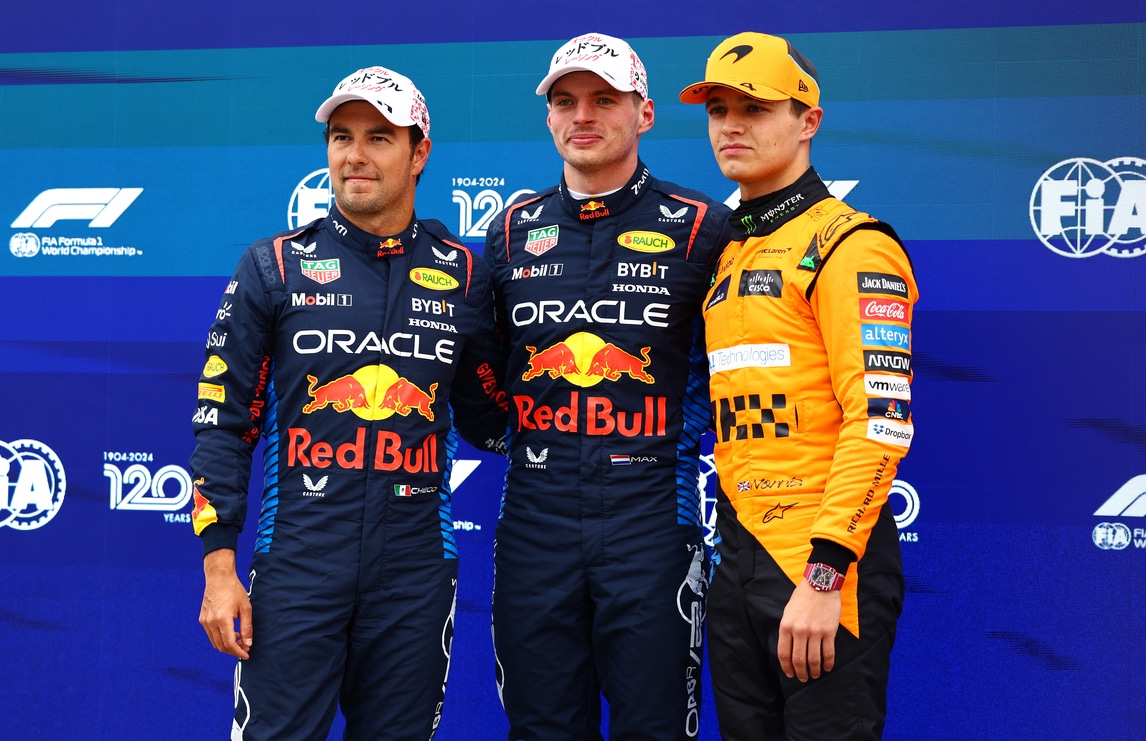 F1 Suzuka: Verstappen in pole, Ferrari soffre sul giro secco